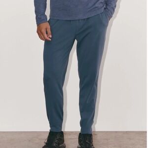 Everlane Mens Performance Jogger Blue Small NWT Moisture Wicking 4-Way Stretch